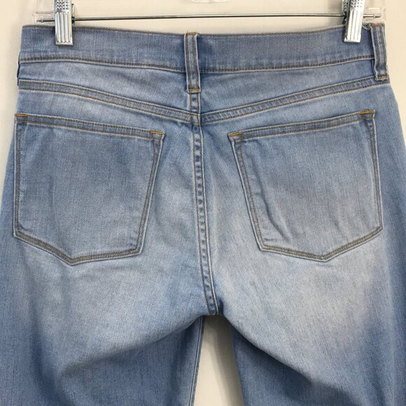 J.Crew Stretch Light Wash Mid Rise Boyfriend Jean Size 2 (26) EXCELLENT - Picture 5 of 9